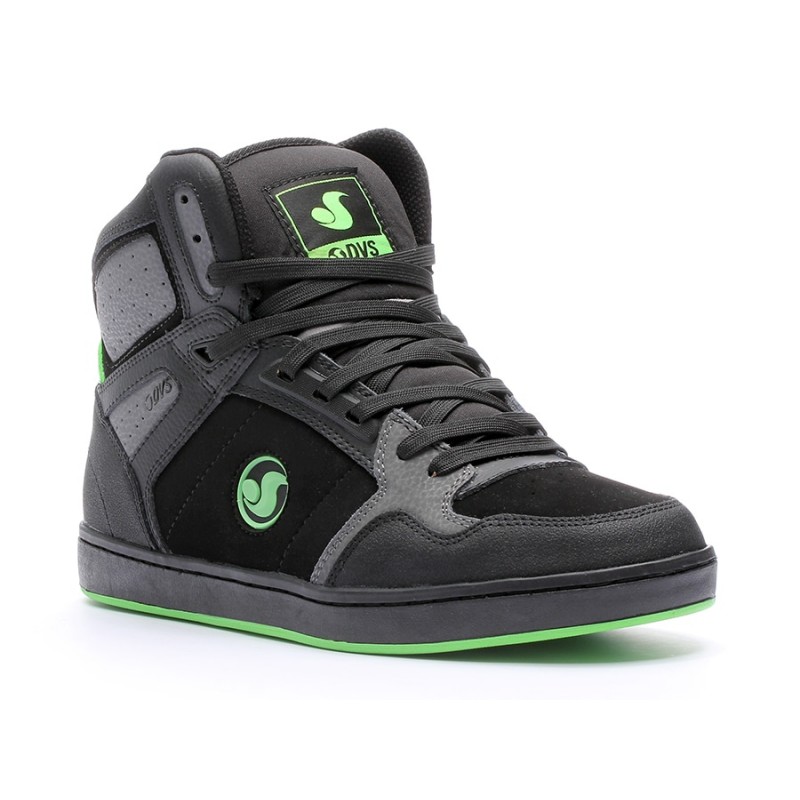 DVS HONCHO 007 BLACK CHARCOAL LIME