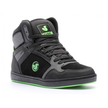 DVS HONCHO 007 BLACK CHARCOAL LIME