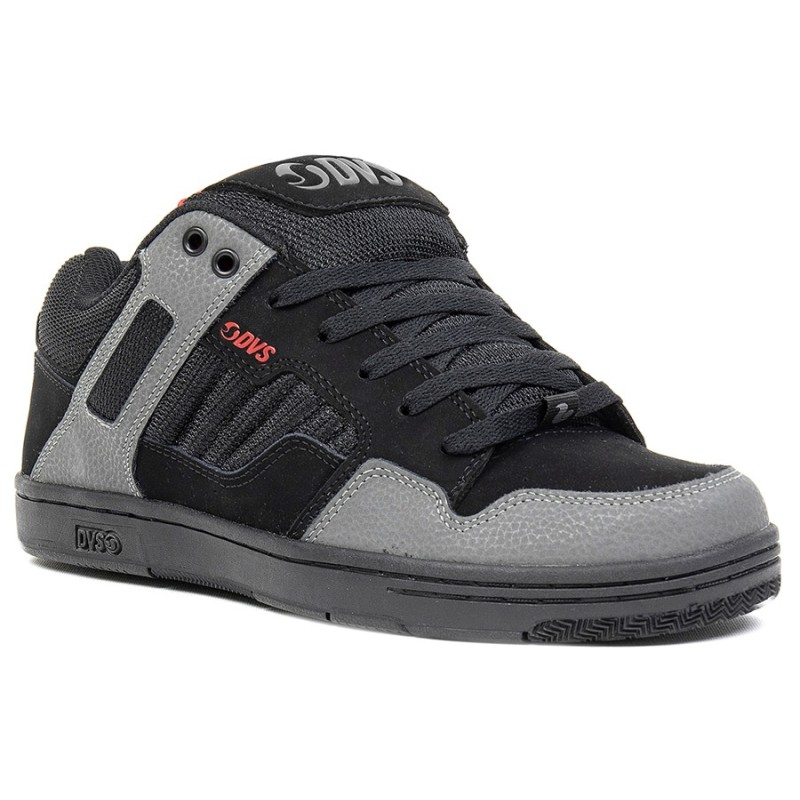 DVS Enduro 125 010 BLACK CHARCOAL RED NUBUCK