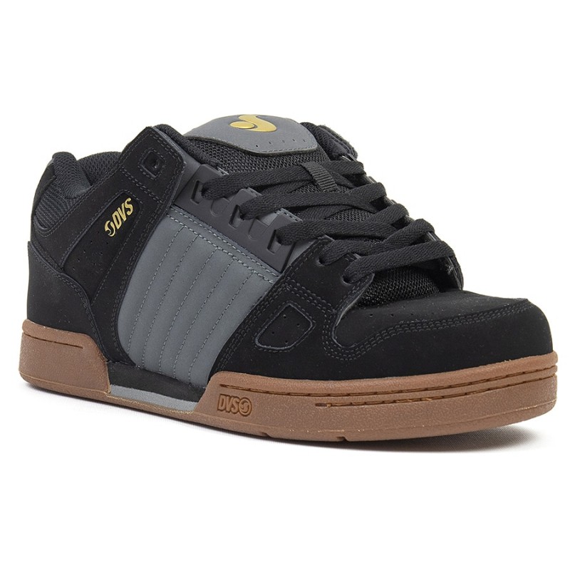 DVS Celsius 964 BLACK CASTLEROCK GUM NUBUCK