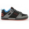 DVS Comanche 2.0+ 021 CHARCOAL BLACK FIERY RED BLUE NUBUCK