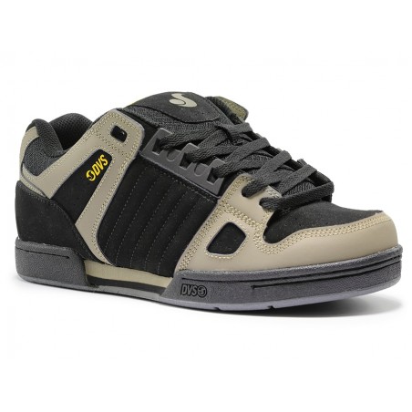 DVS Celsius 965 BRINDLE BLACK YELLOW NUBUCK