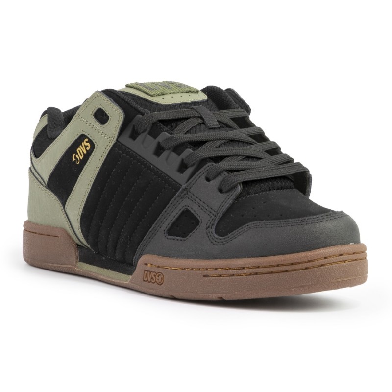 DVS Celsius 966 BLACK OLIVE GUM NUBUCK