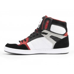 DVS HONCHO 100 WHITE BLACK RED SUEDE