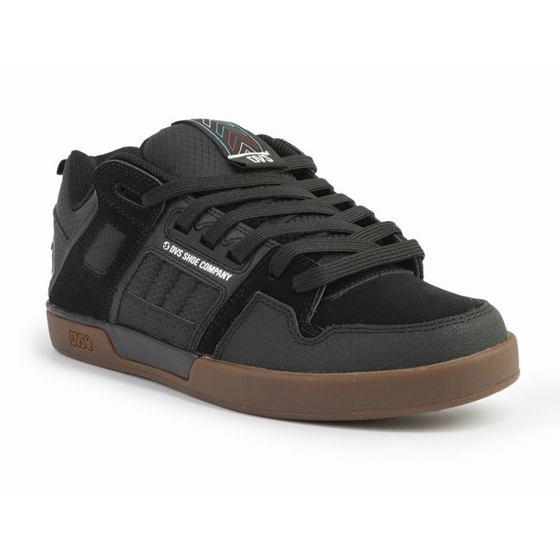 DVS Comanche 2.0+ 007 BLACK CHARCOAL TURQUOISE NUBUCK