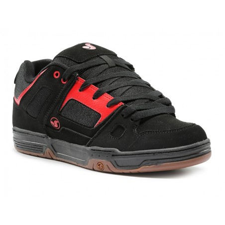 DVS GAMBOL 003 GAMBOL BLACK RED GUM NUBUCK