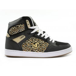 DVS HONCHO 005 BLACK WHITE PRINTED SUEDE